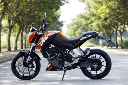 KTM Duke 125 tại Việt Nam có gì? - 4 KTM Duke125 có ngoại hình hấp dẫn nhất trong số các mẫu cùng loại tại Việt Nam