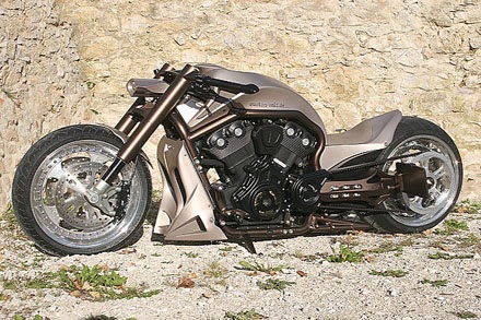 Harley Davidson V-Rod qua tay nhà độ Custom-Wolf - 1 Hội An