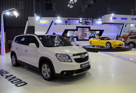 Chiếc Orlando với một số thay đổi nhỏ cho năm 2013