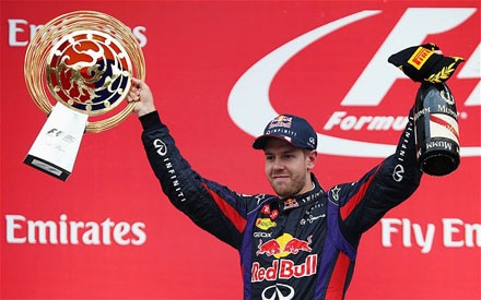 Chức vô địch Fomula 1 2013 chính thức thuộc về Vettel - 1 96