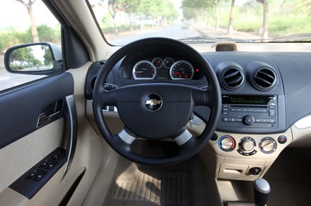 Từ 435 triệu đồng – Chevrolet Aveo có gì? - 5 Thông số kỹ thuật của Chevrolet Aveo tại Việt Nam