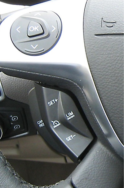 Cách sử dụng tính năng Giới hạn tốc độ trên Ford Focus mới - 2 Một số lưu ý khi sử dụng tính năng này: