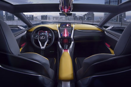 Lexus LF-NX và RC coupé cho Tokyo Motor Show  - 4 Lexus LF-NX và RC Coupe cho Tokyo Motor Show