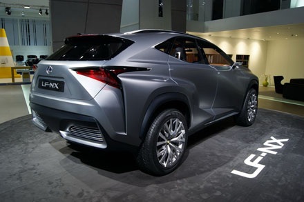 Lexus LF-NX và RC coupé cho Tokyo Motor Show  - 9 Lexus LF-NX và RC Coupe cho Tokyo Motor Show