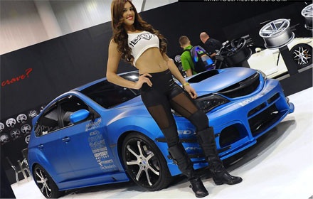 Mãn nhãn với dàn mỹ nữ tại triển lãm xế độ SEMA 2013 - 6 Mãn nhãn với dàn mỹ nữ tại triển lãm xế độ SEMA 2013