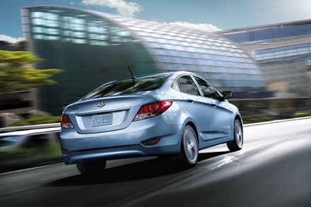 Hyundai Accent 2014 bổ sung trang thiết bị tiêu chuẩn - 3 So sánh các mẫu hạng B tại Mỹ (nguồn Hyundai)