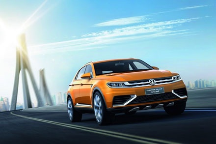 Volkswagen mang CrossBlue coupé concept đến LA Auto Show - 3 Volkswagen mang CrossBlue coupé concept đến LA Auto Show