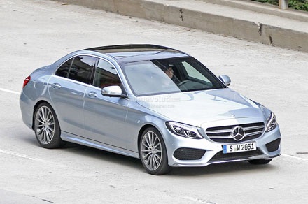 Mercedes C-Class 2014 bị lộ hình ảnh