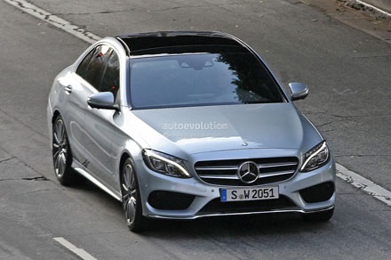 Mercedes C-Class 2014 bị lộ hình ảnh