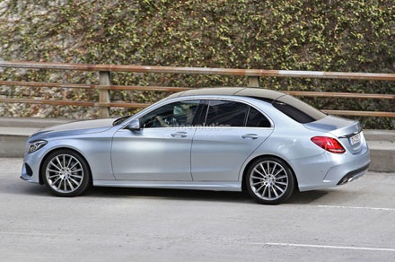 Mercedes C-Class 2014 bị lộ hình ảnh