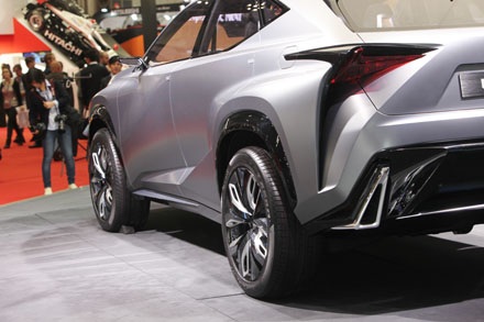 Lexus LF-NX Turbo concept chính thức có mặt tại Nhật Bản