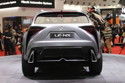 Lexus LF-NX Turbo concept chính thức có mặt tại Nhật Bản