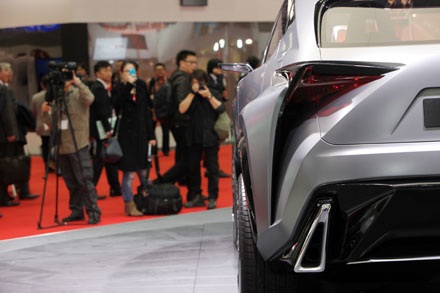 Lexus LF-NX Turbo concept chính thức có mặt tại Nhật Bản