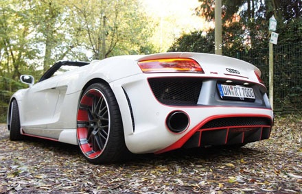 Audi R8 V10 Spyder diện áo mới - 6 Phạm Trung Đức