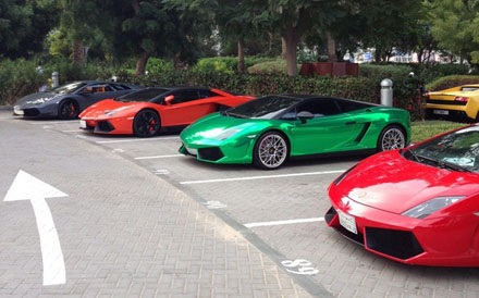 Lamborghini đưa nhau đến Dubai kỷ niệm 50 năm thành lập hãng