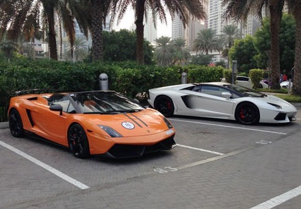 Lamborghini đưa nhau đến Dubai kỷ niệm 50 năm thành lập hãng
