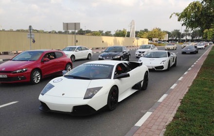 Lamborghini đưa nhau đến Dubai kỷ niệm 50 năm thành lập hãng