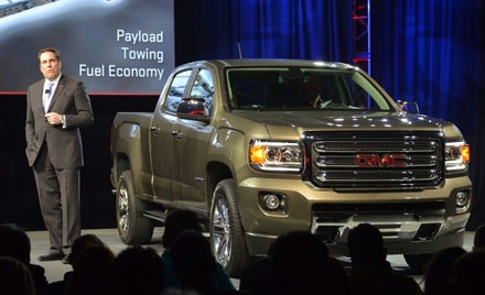 GMC Canyon 2015 được ra mắt tại Detroit Motor Show - 10 GMC Canyon 2015 được ra mắt tại Detroit Motor Show