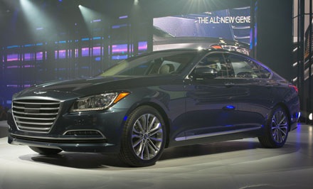 Hyundai Genesis 2015 chính thức ra mắt tại Mỹ - 4 Hyundai Genesis 2015 chính thức ra mắt tại Mỹ