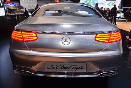 Mercedes-Benz S-Class coupé concept chính thức ra mắt - 2 Mercedes-Benz S-Class coupé concept chính thức ra mắt