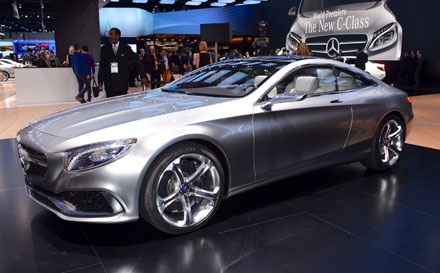Mercedes-Benz S-Class coupé concept chính thức ra mắt - 5 Mercedes-Benz S-Class coupé concept chính thức ra mắt