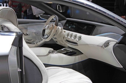 Mercedes-Benz S-Class coupé concept chính thức ra mắt - 7 Mercedes-Benz S-Class coupé concept chính thức ra mắt
