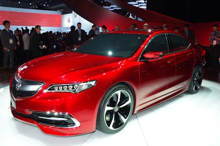 Acura TLX Concept chính thức ra mắt tại Detroit - 3 Acura TLX Concept chính thức ra mắt tại Detroit