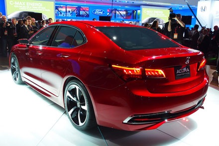 Acura TLX Concept chính thức ra mắt tại Detroit - 5 Acura TLX Concept chính thức ra mắt tại Detroit