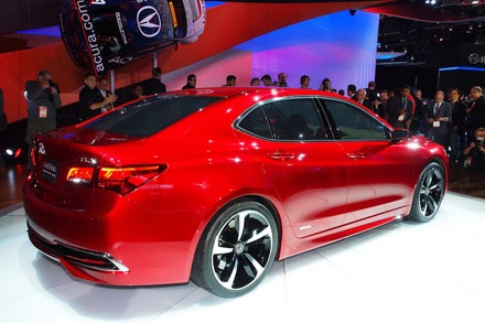 Acura TLX Concept chính thức ra mắt tại Detroit - 7 Acura TLX Concept chính thức ra mắt tại Detroit