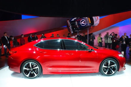 Acura TLX Concept chính thức ra mắt tại Detroit - 8 Acura TLX Concept chính thức ra mắt tại Detroit