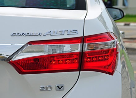 Toyota Corolla Altis 2014 chính thức ra mắt tại Malaysia - 11 Về
thiết kế ngoại thất,
