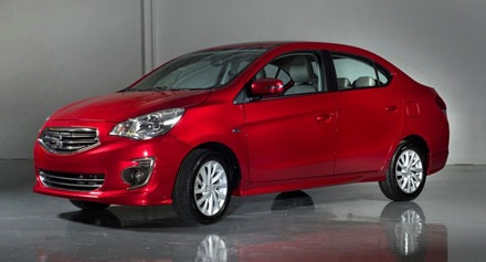 Mitsubishi Mirage sedan chính thức xuất hiện - 7 Hội An