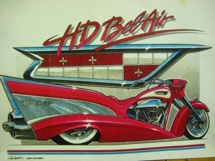 Mẫu Harley-Davidson Bel Air theo phong cách Lupo Racing - 1 Mẫu Harley-Davidson Bel Air theo phong cách Lupo Racing