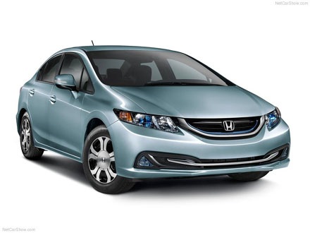 Honda ra mắt Civic 2014 phiên bản Hybrid và phiên bản dùng gas