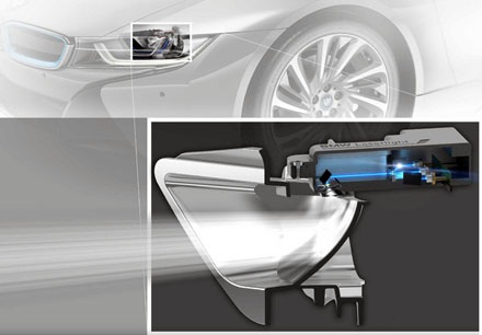 BMW nhanh chân hơn Audi trong công nghệ đèn pha laser - 2 96