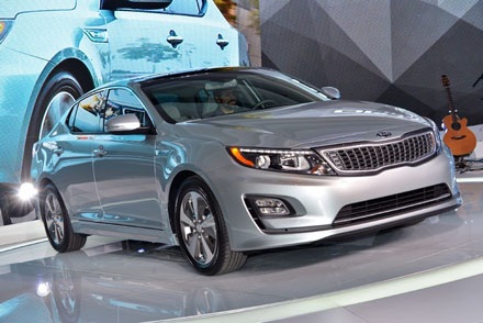 KIA Optima Hybrid 2014 xuất hiện tại Mỹ - 3 KIA Optima Hybrid 2014 xuất hiện tại Mỹ