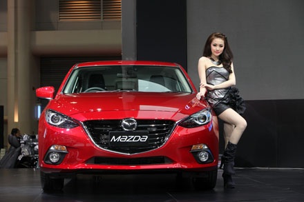 Mazda3 hoàn toàn mới có mặt tại Đông Nam Á - 5 Khoang lái phiên bản Mazda3 2014 tại Thái Lan