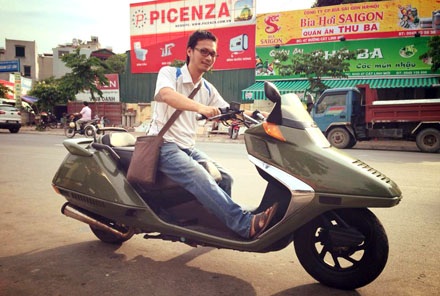 Honda PCX – Tận hưởng niềm vui trên những cung đường - 1 Honda Fusion - Một mẫu Scooter touring hiếm hoi có mặt tại Hà Nội