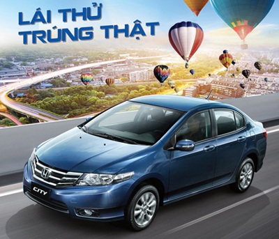 Lái thử ôtô - trúng xe máy SH với Honda Việt Nam - 2 Lái thử ôtô – trúng xe máy SH với Honda Việt Nam