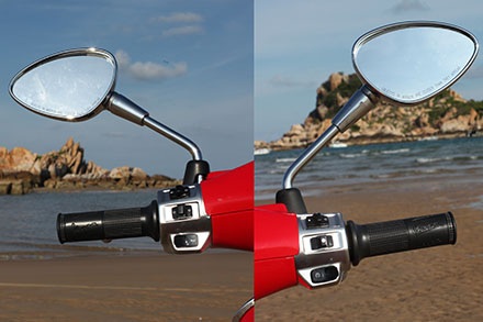 Vespa Sprint - Xe của dân phố? - 4 ... kể cả cách bố trí phím chức năng hai bên tay lái