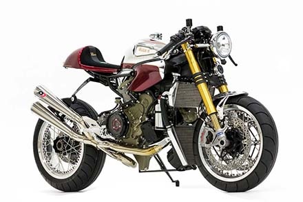 Ducati 1199 Panigale S “nâng cấp” lên café racer - 4 Ducati 1199 Panigale S “nâng cấp” lên café racer