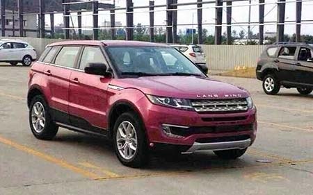 Trung Quốc sản xuất xe giống hệt Range Rover Evoque - 1 Trung Quốc sản xuất xe giống hệt Range Rover Evoque