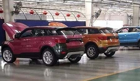 Trung Quốc sản xuất xe giống hệt Range Rover Evoque - 2 Trung Quốc sản xuất xe giống hệt Range Rover Evoque