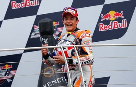 Chiến thắng nhẹ nhàng dành cho Marc Marquez