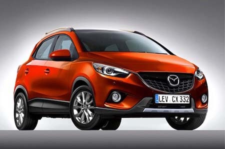 Phác thảo mẫi Mazda CX-3