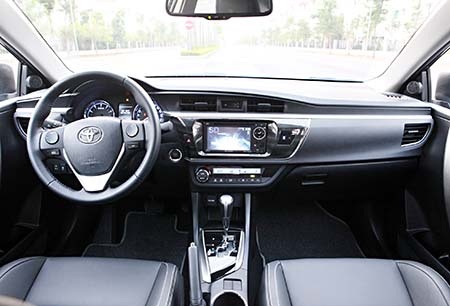 Hiện tại, Toyota Altis mới có 4 màu (