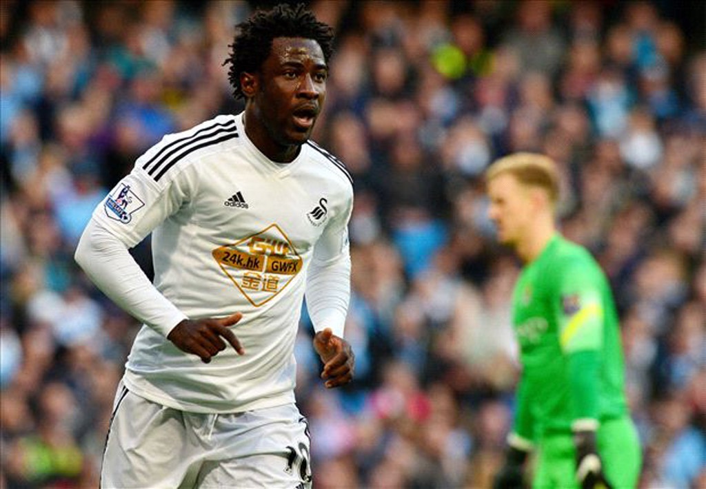 Man City sắp sở hữu chân sút số 1 năm 2014 của Premier League - 1 Wilfried Bony sắp cập bến Man City