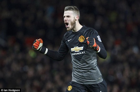 De Gea: Bệ phóng thành công của MU - 1 De Gea trở thành điểm tựa vững chắc trong khung gỗ của MU