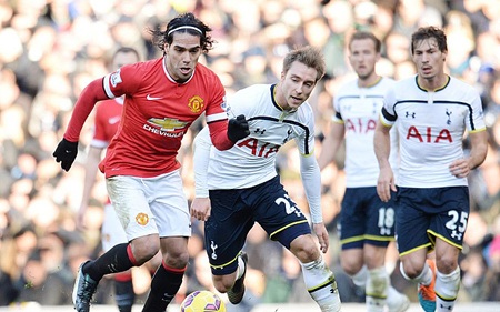 Falcao chưa thể hiện được nhiều trong màu áo M.U