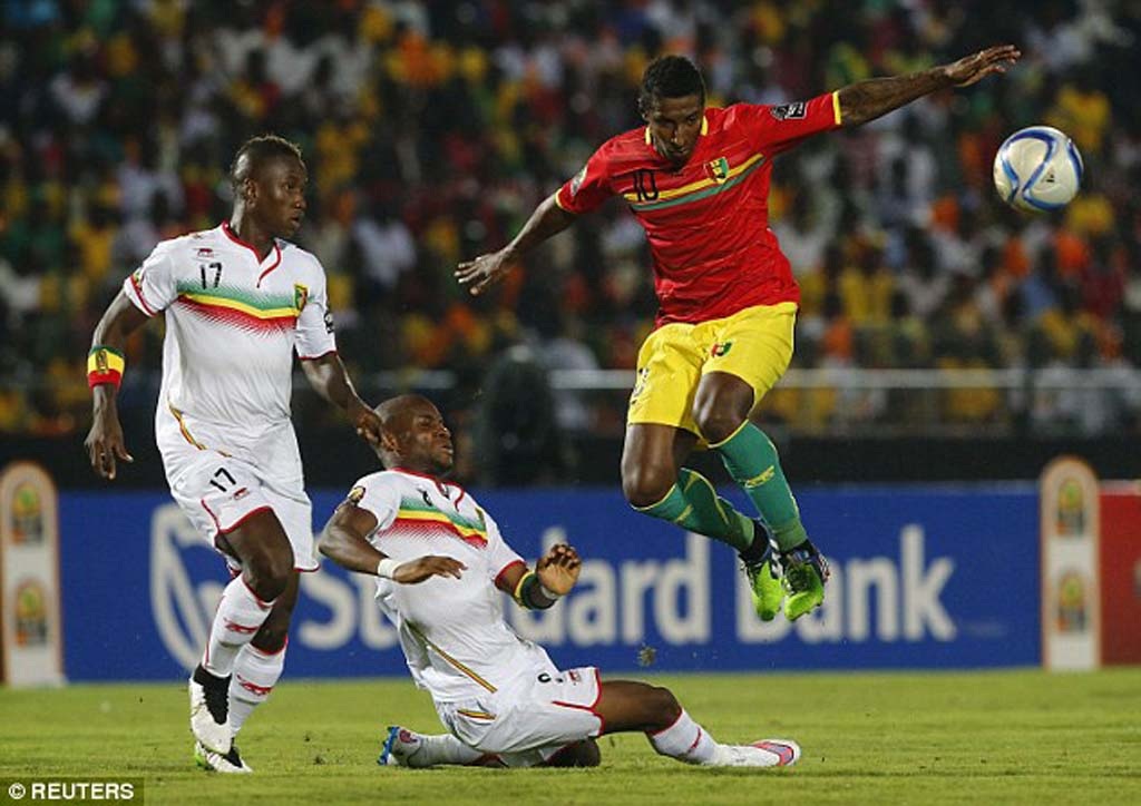 Bảng D CAN 2015: Bốc thăm để giành vé đi tiếp - 1 Guinea và Mali phải bốc thăm giành vé đi tiếp